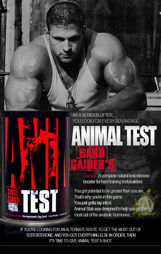 Universal Nutrition Animal Test